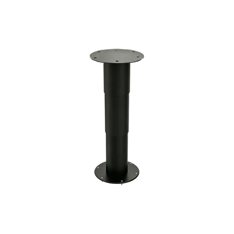 3-stage round tube electric lifting column, vertical telescopic motor table leg for RV cabinet, tatami lift table, hidden furniture height adjustable support leg